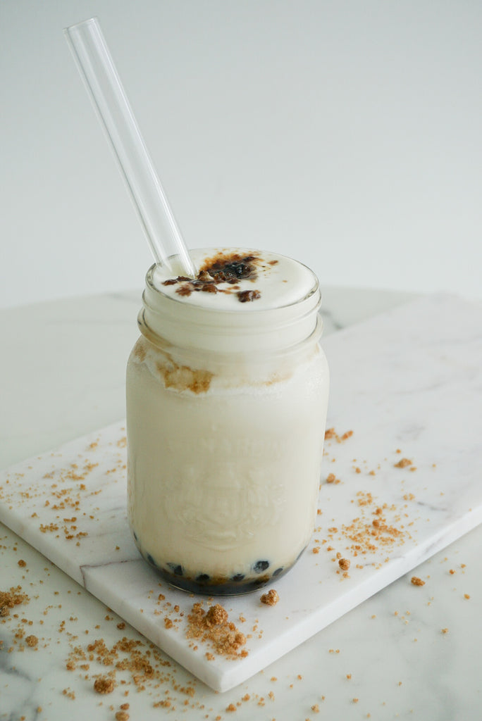 Brown Sugar Creme Brulee Bubble Tea