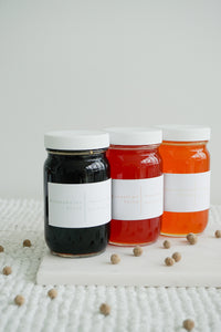 Fruit Syrup Trio